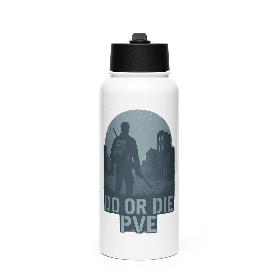 Apocalyptic Survival Stainless Steel Water Bottle product image (1)