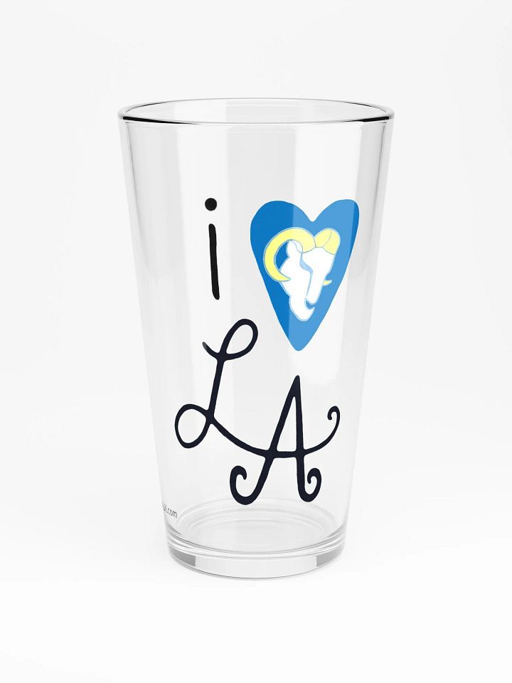 i ❤️ LA Pint Glass ~ Rams Love product image (2)