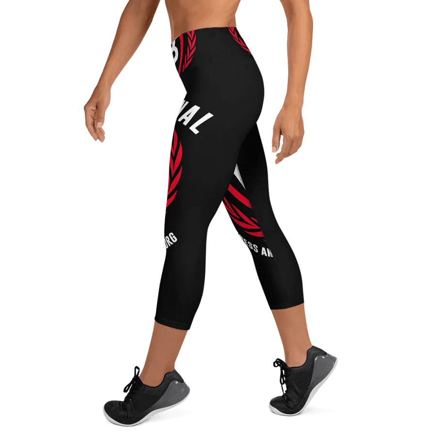 IFBNewsfeed.Org's All-Over Print Yoga Capri Leggings product image (9)