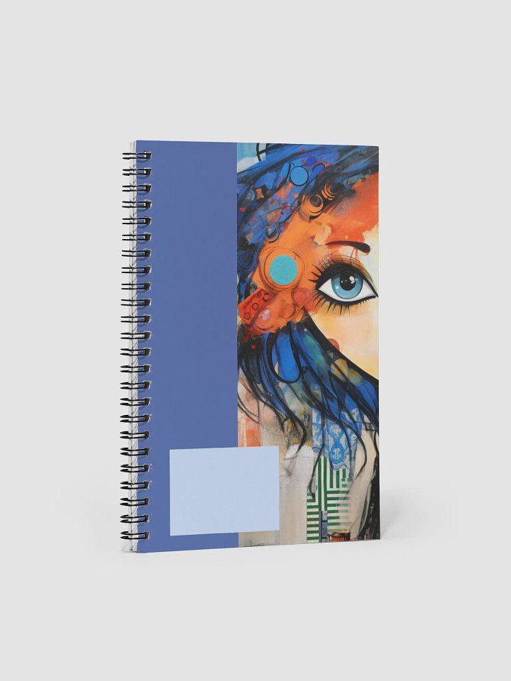 Blue Serenity Spiral Notebook product image (1)