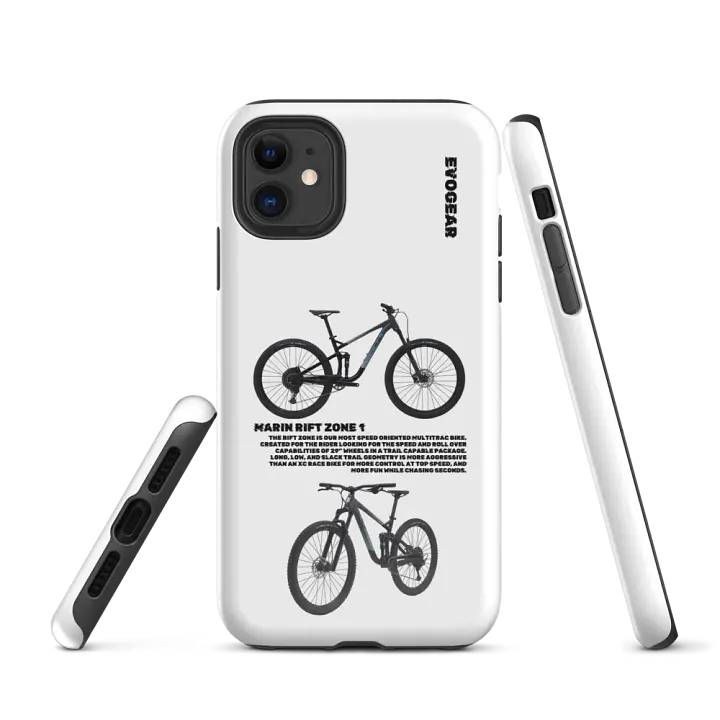 White Rift Zone 1 iPhone Case product image (1)