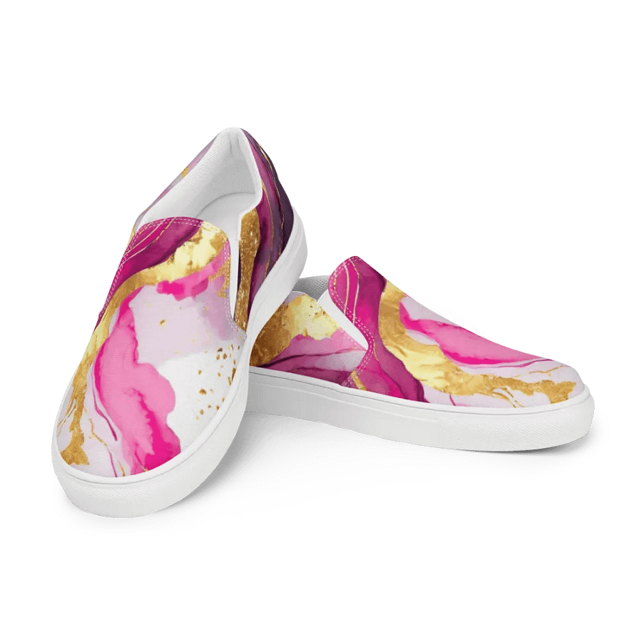 Marbled Elegance Slip-Ons product image (4)