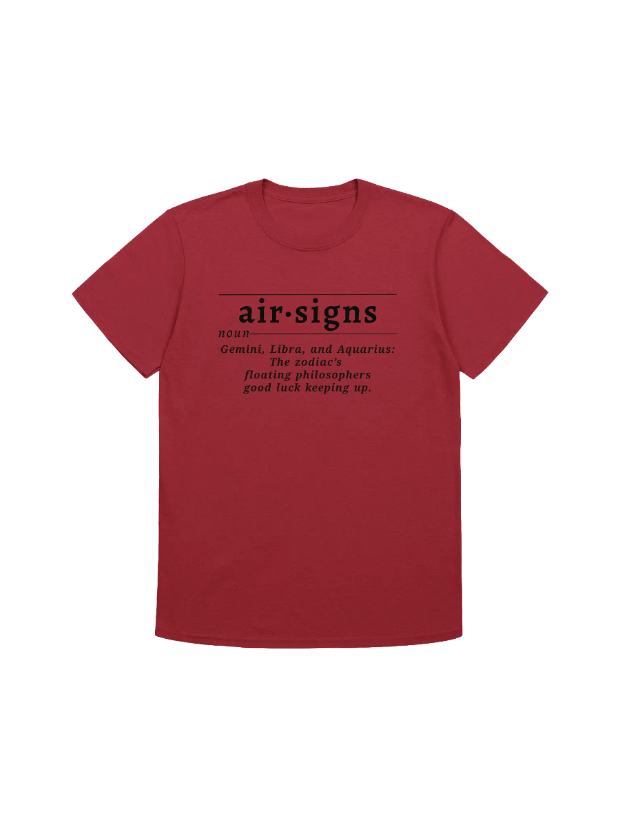 Air Signs Def Unisex Tee v2 product image (1)