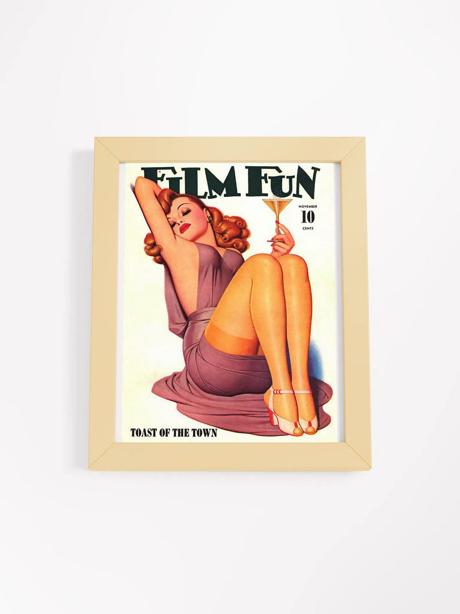 Retro Glamour Redhead Poster product image (6)