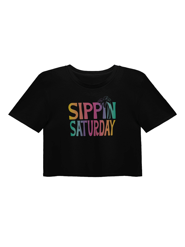 Sippin' Saturday - Summer Crop Top product image (1)