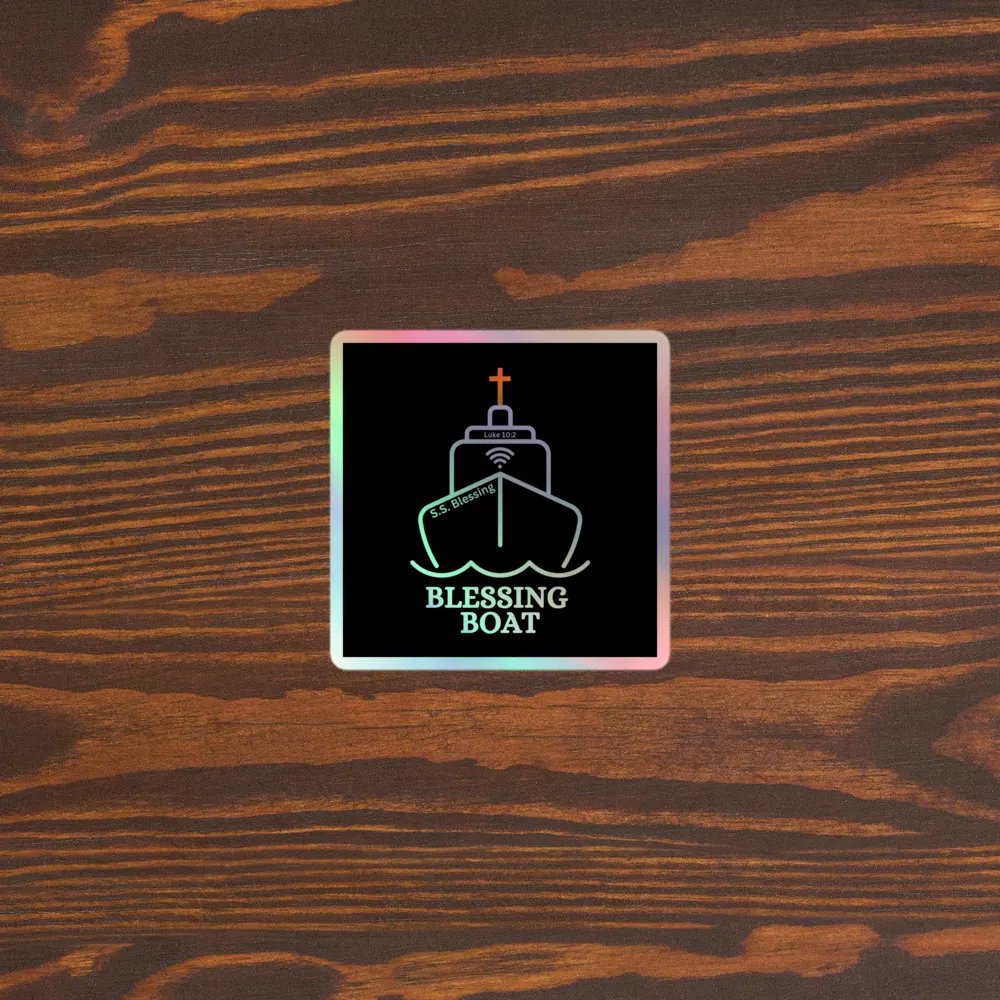 S.S. Blessing Holographic Sticker Sheet product image (3)