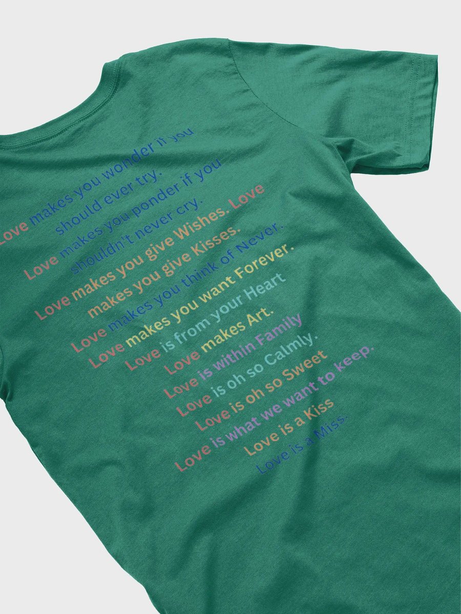 What is love T-shirt product image (20)