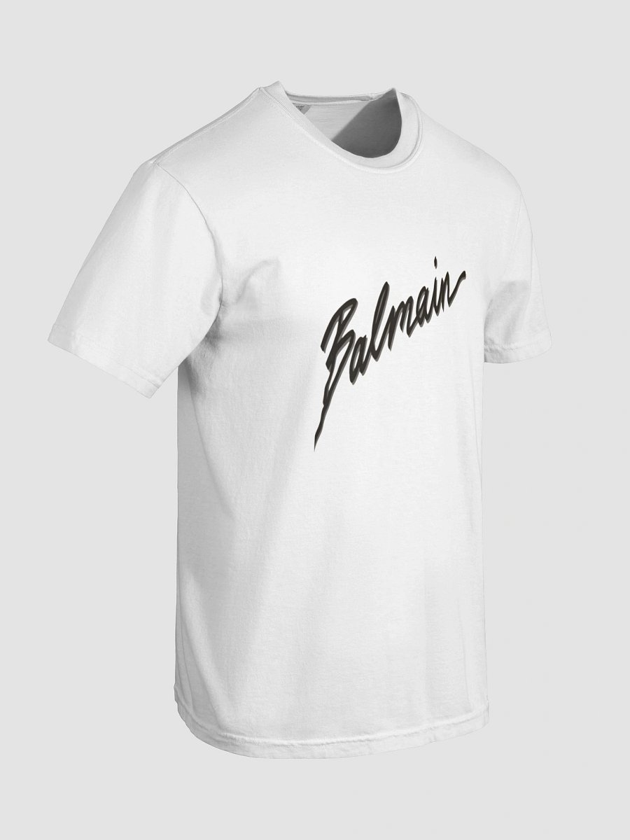 Chic Balmain Script T-Shirt product image (8)