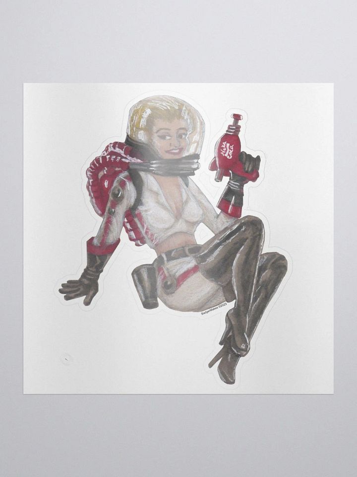 Space Girl Sticker product image (1)