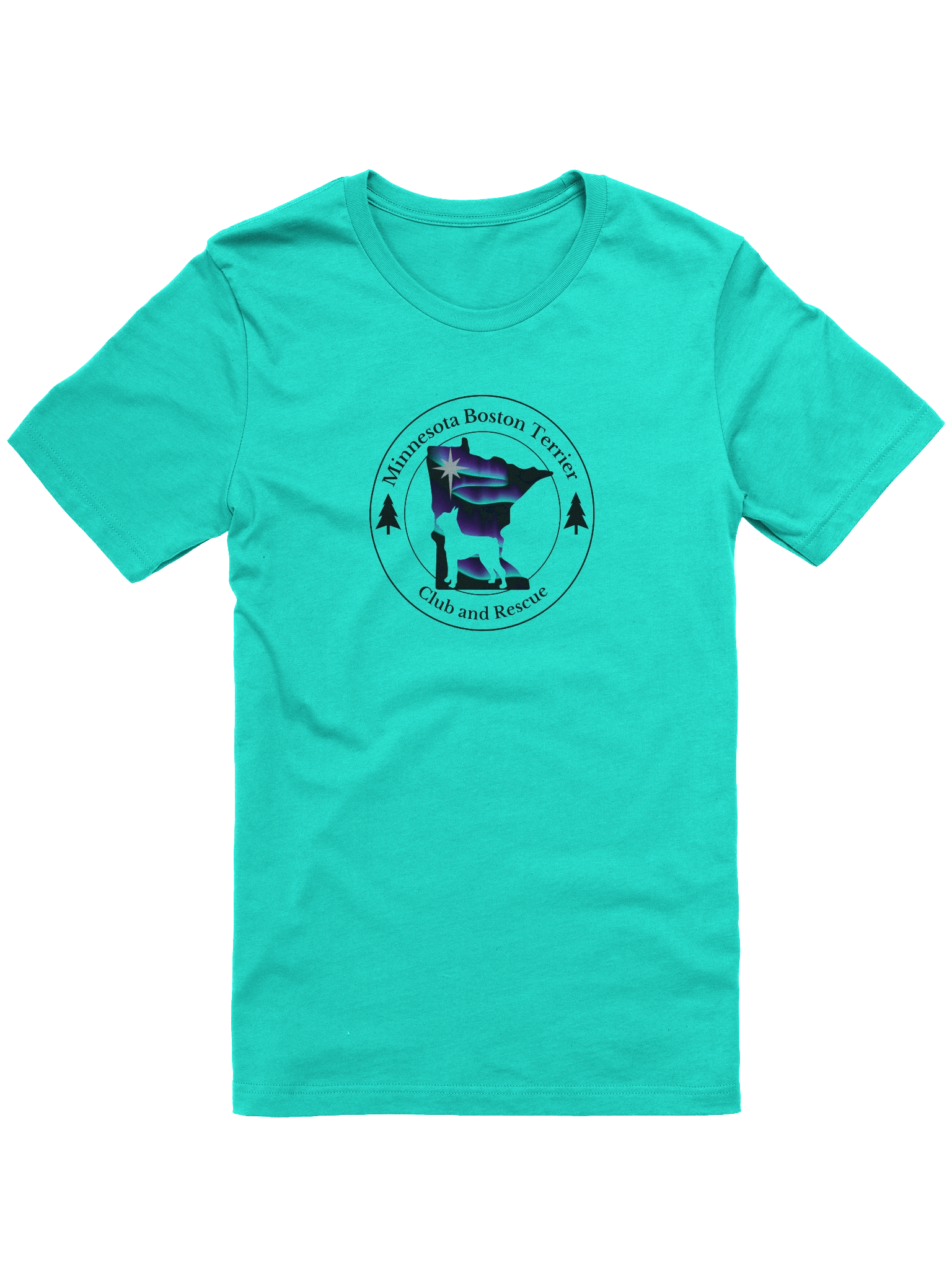 MBTC Northern Lights Logo Unisex T product image (4)