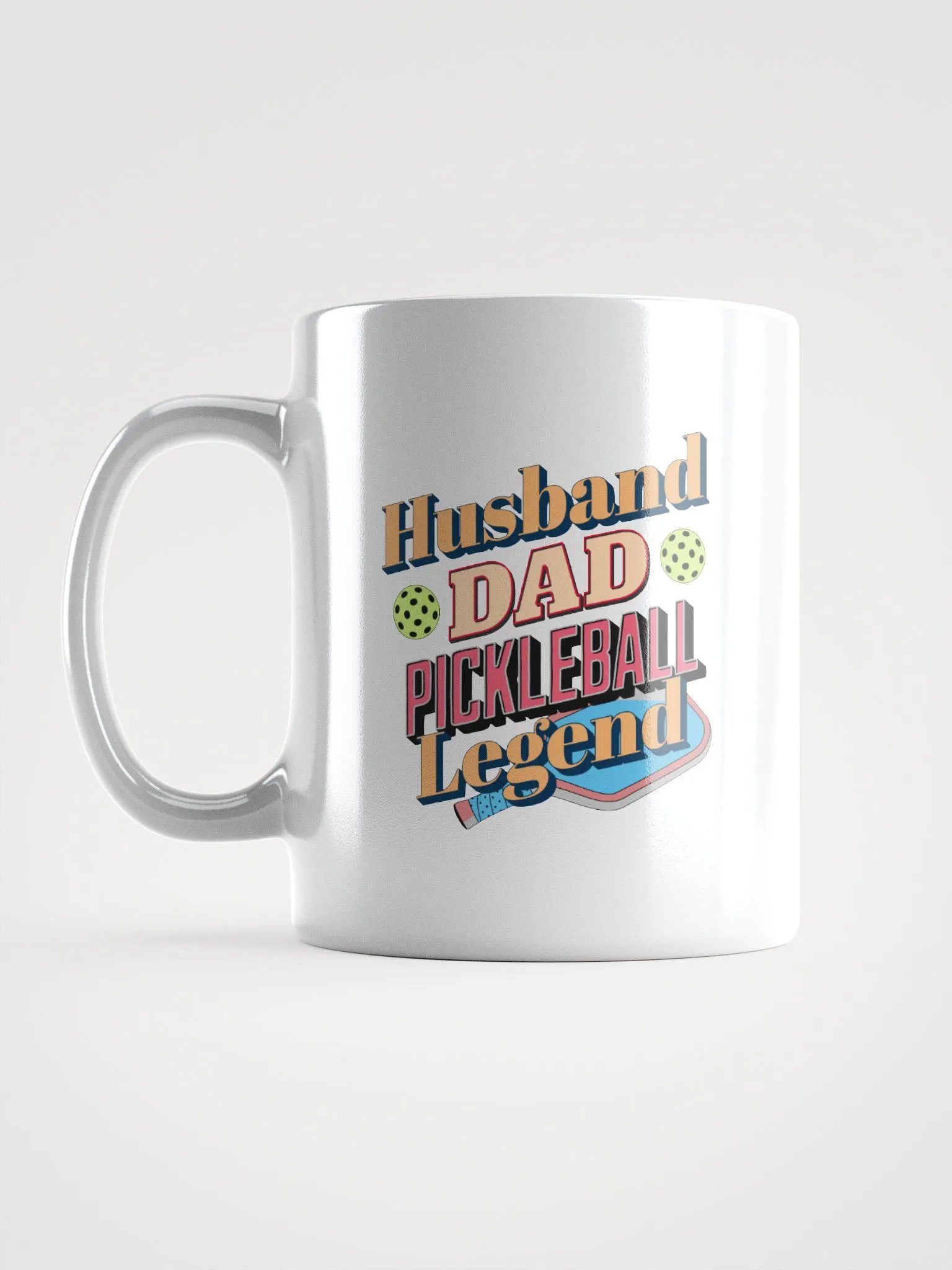 Husband Dad Pickleball Legend Mug product image (1)