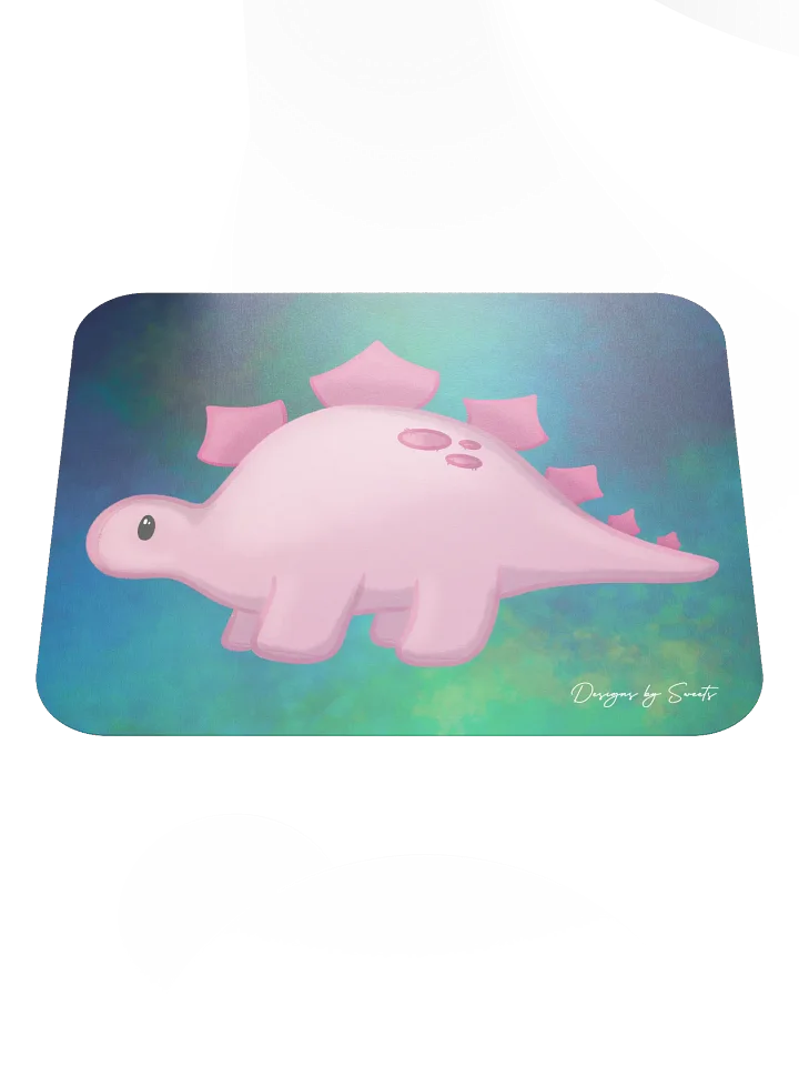 Cozy Stegosaurus Plushie Mouse Pad product image (1)