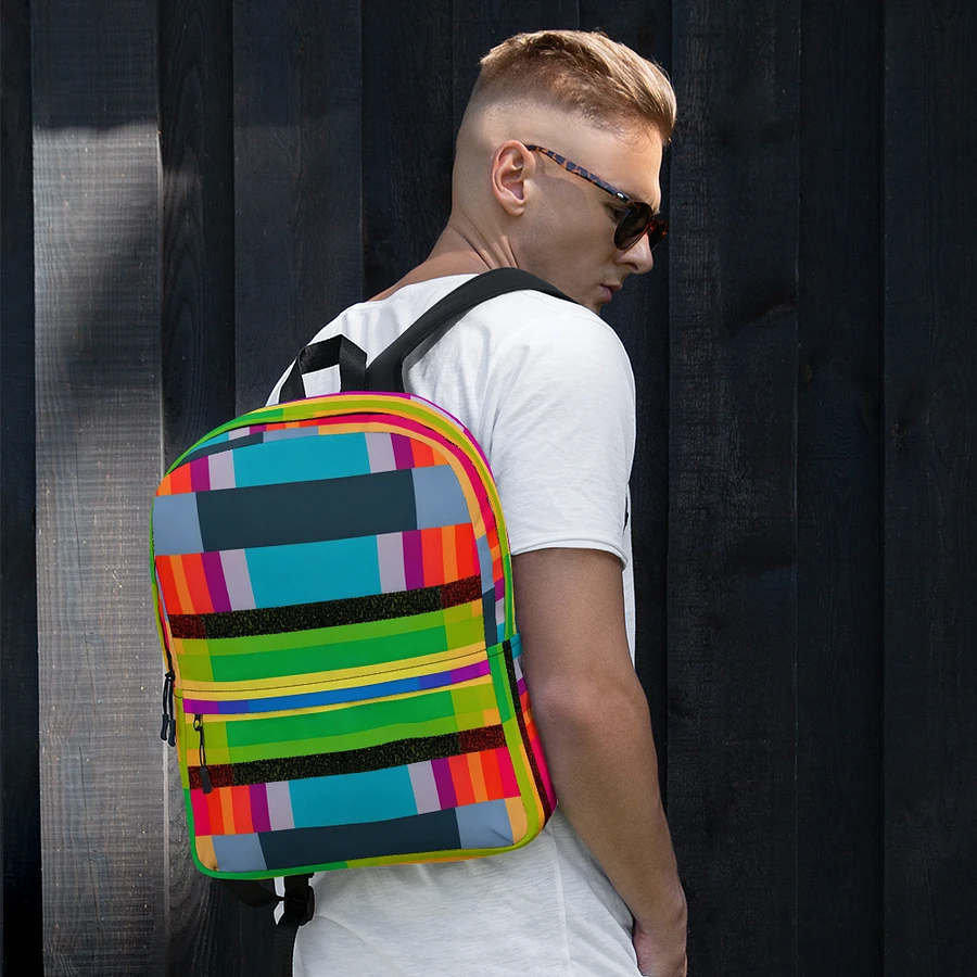 Colorful Blocks #1 - Backpack product image (6)