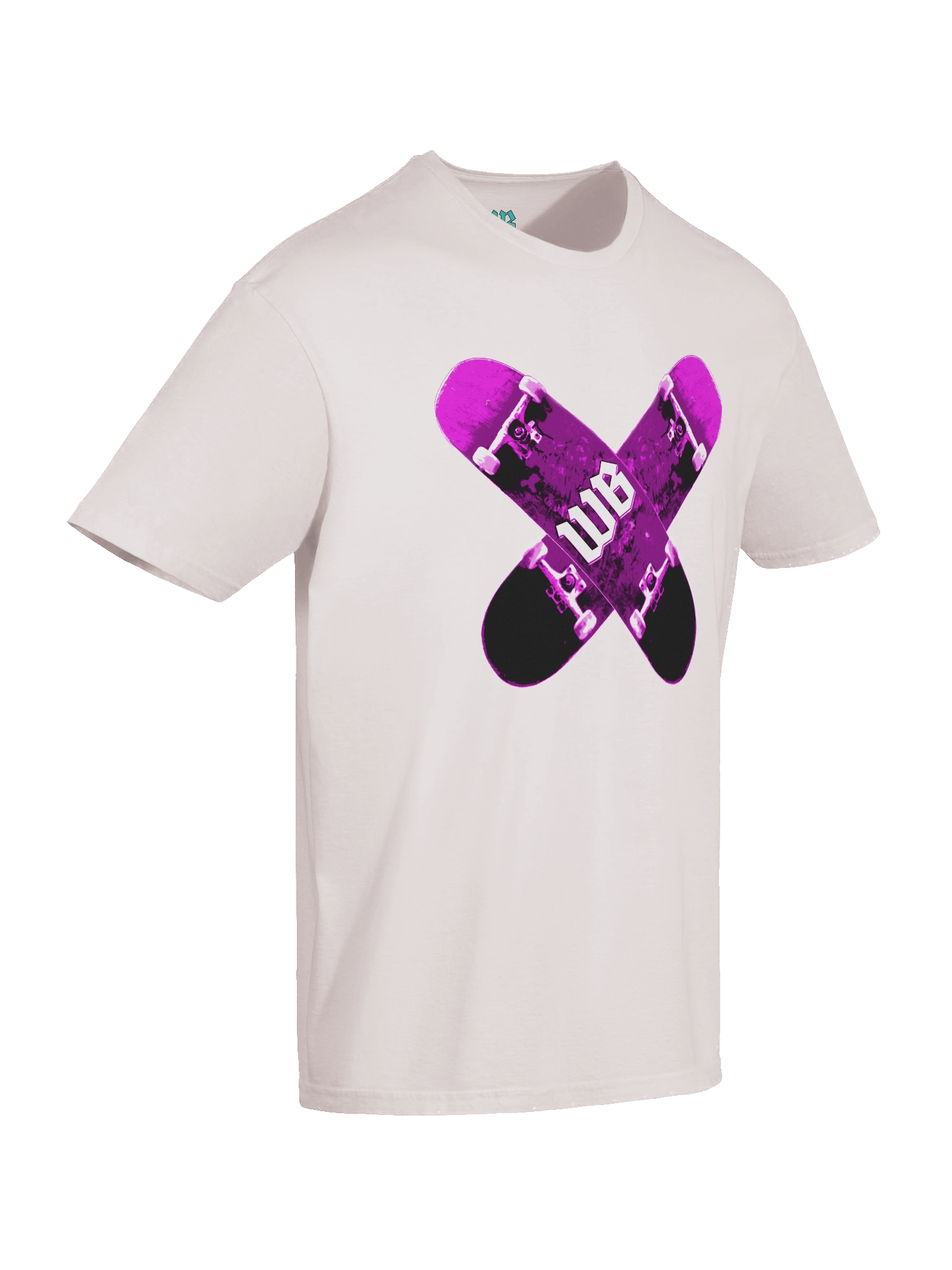 Pink Poster Skateboard T-Shirt product image (10)