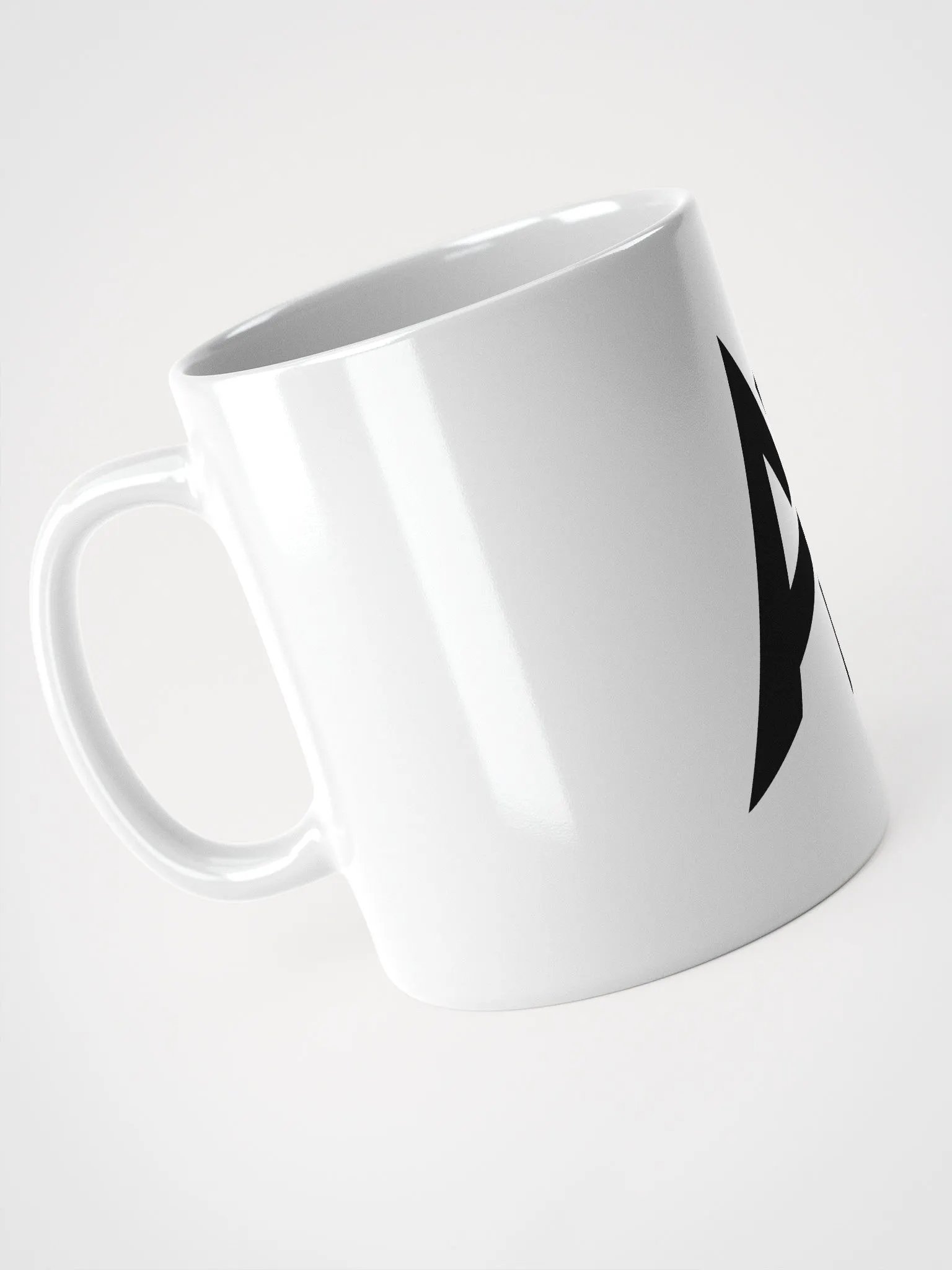 AB Logo: White Glossy Mug Edition product image (13)