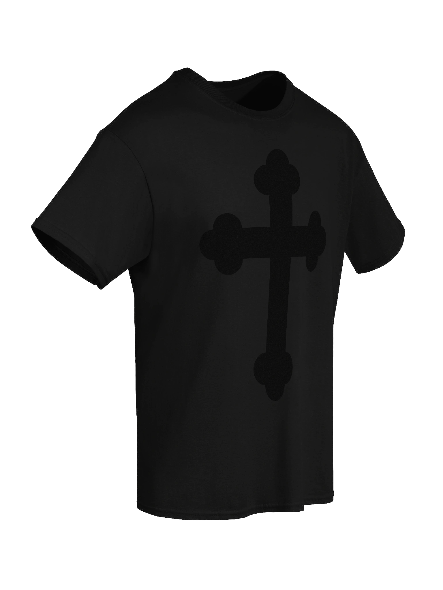 Black Cross + John 8 Heavyweight T-Shirt product image (8)