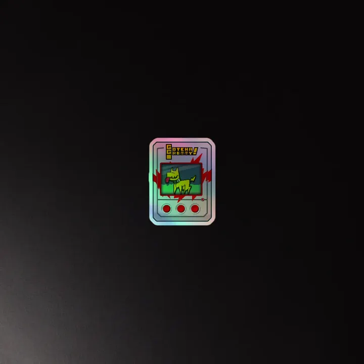 Gotcha Gremmy! [RARE White/Red] - Sticker product image (2)