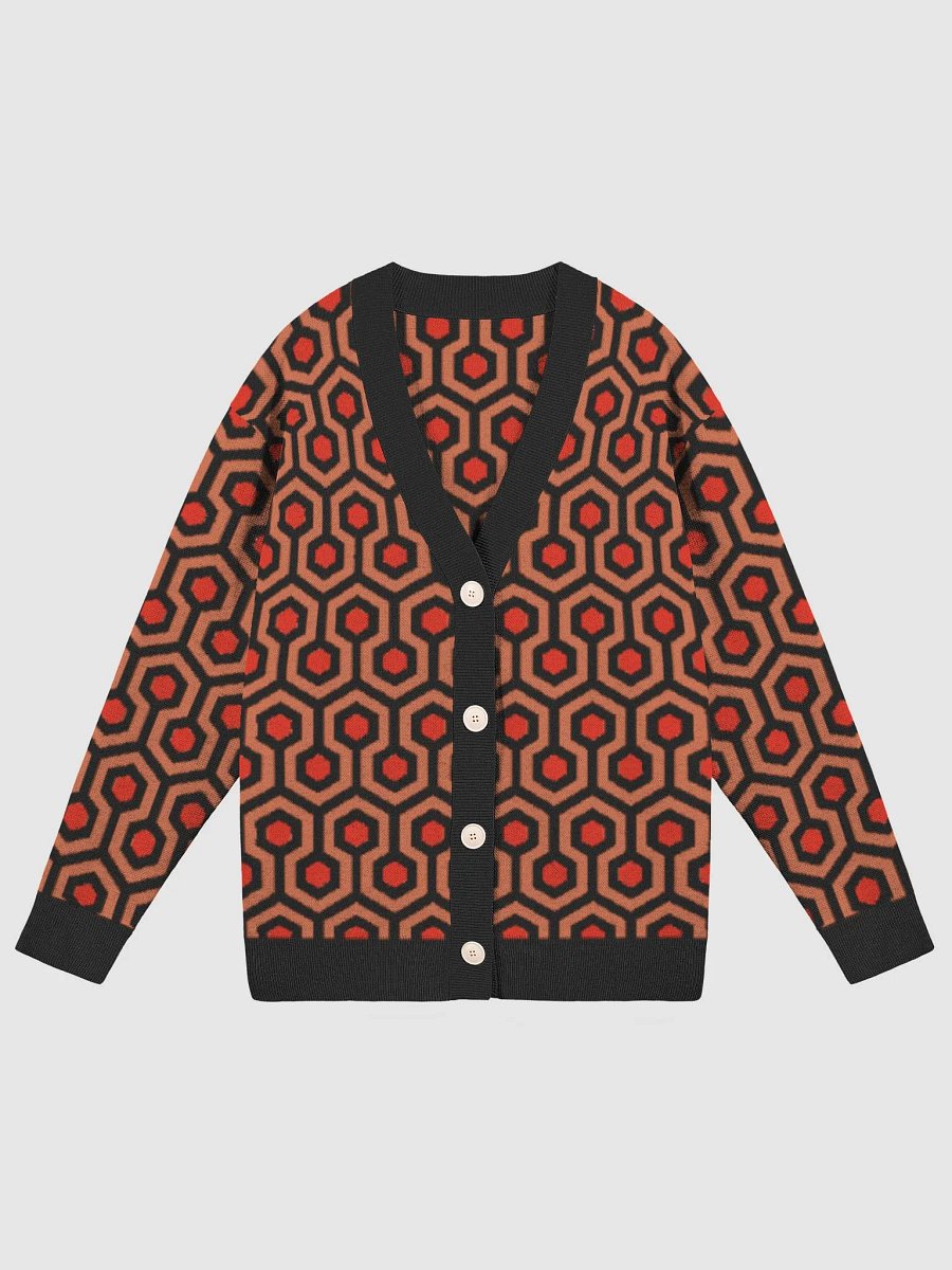The Overlook Hotel Carpet Pattern Knitted Cardigan Sweater product image (1)