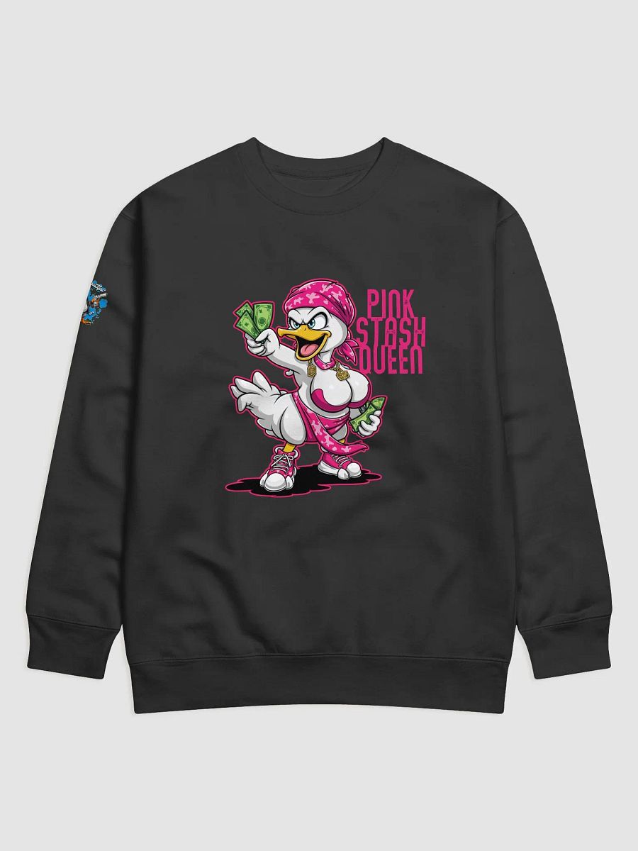 Durti3Goos3 - Durti3 Duck Gang – Pink Stash Queen Unisex Sweatshirt product image (1)