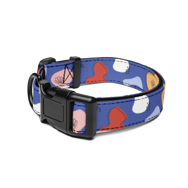 GINGERHAWK SIGNATURE PATTERN DOG COLLAR product image (2)