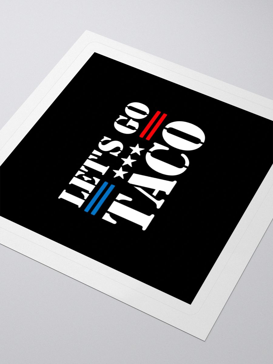 Let's Go Taco Kiss Cut Stickers product image (7)