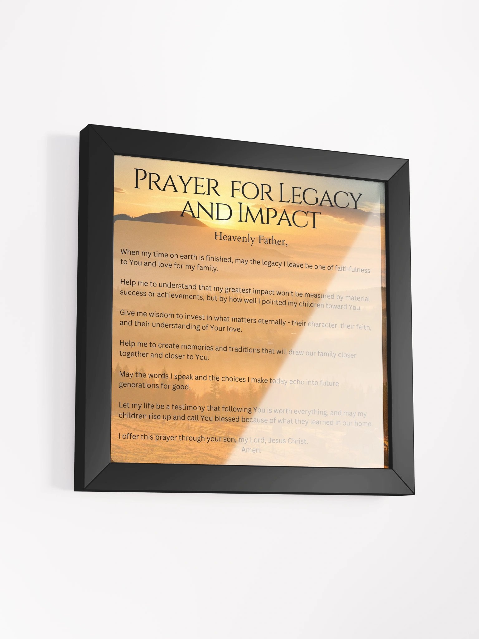Prayer for Legacy and Impact - Square product image (32)
