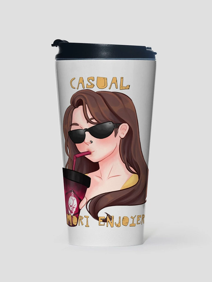 Casual Mori Enjoyer Travel Mug product image (1)