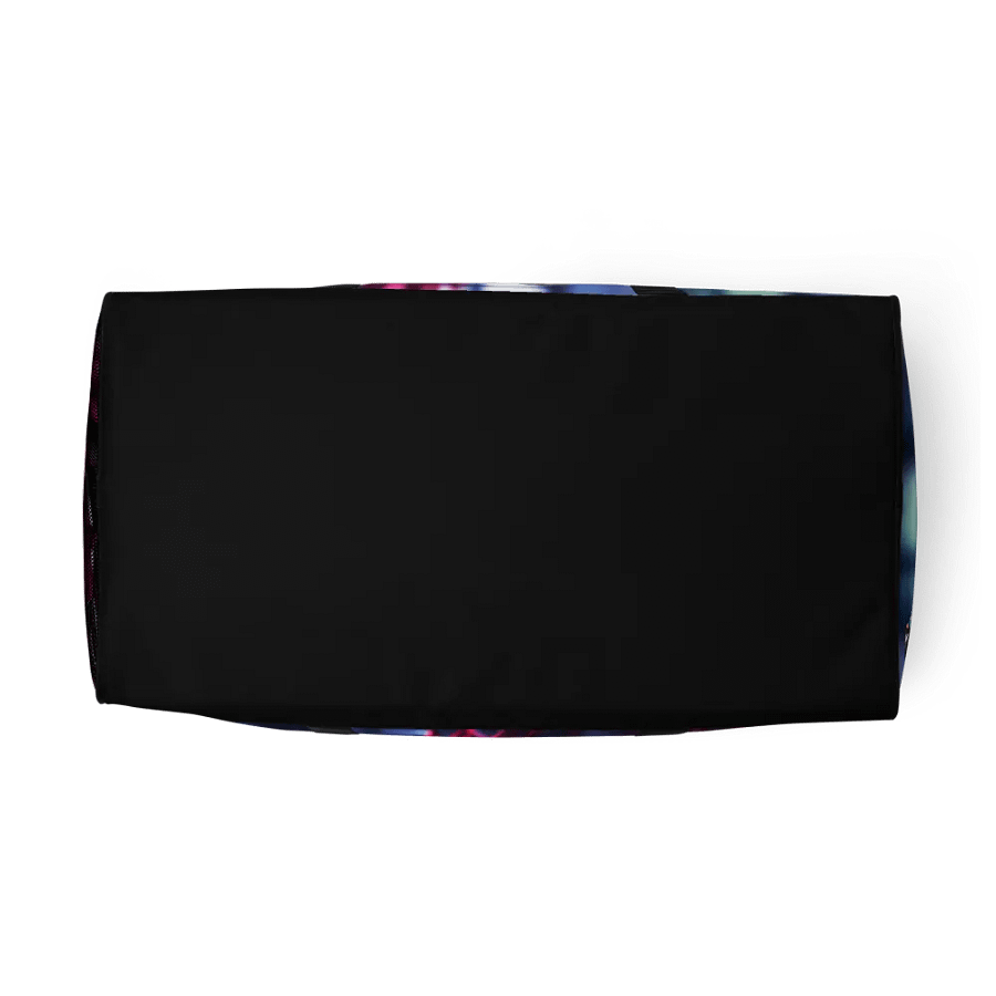 Blue/Pink All-Over Print Duffle Bag : Luigi & Ariel Logo product image (6)