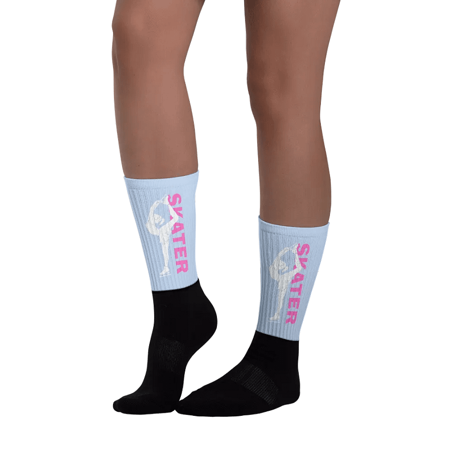 Light Blue SKATER Socks product image (3)