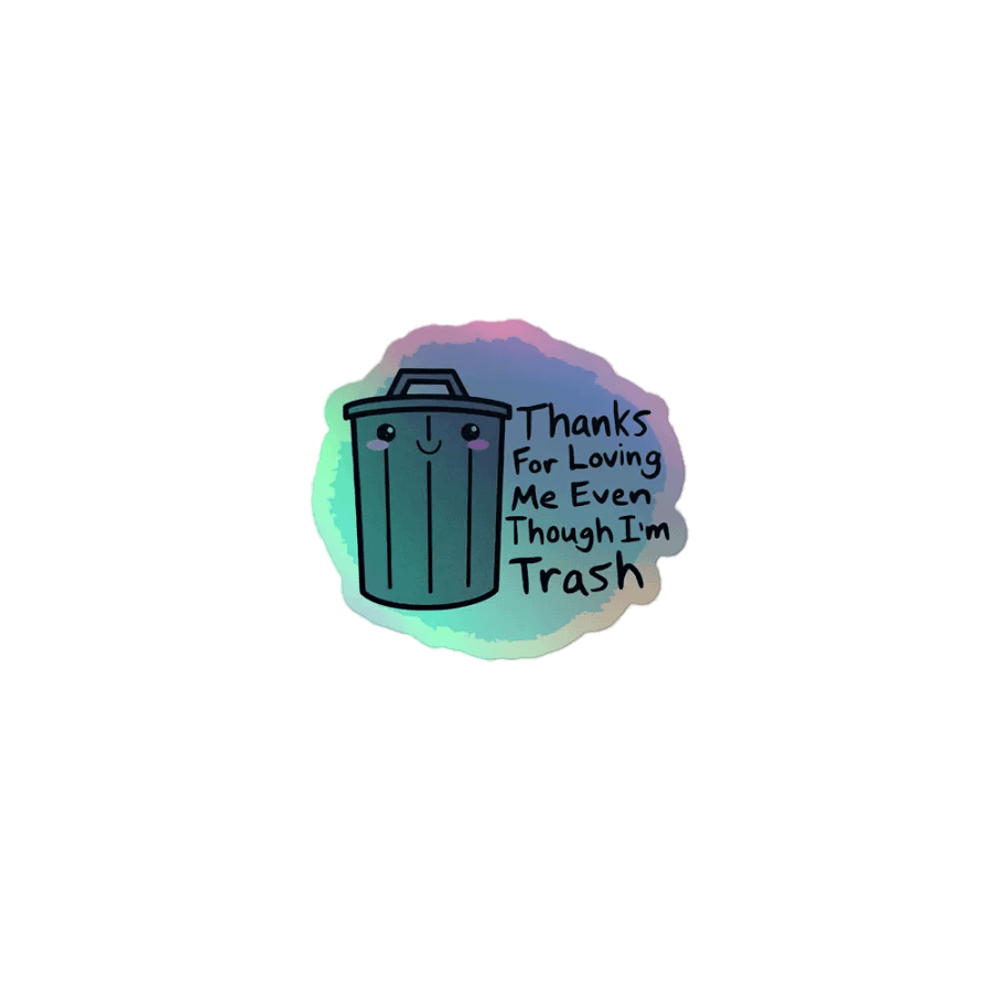 I'm Trash Sticker product image (1)