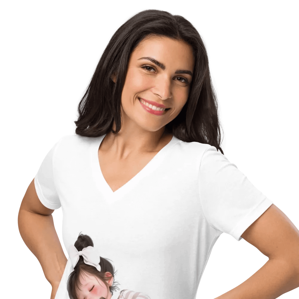 Bella+Canvas Women's Relaxed V-Neck T-Shirt product image (10)