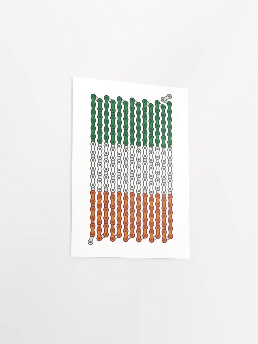 Ireland Bike Chain Flag Poster product image (8)