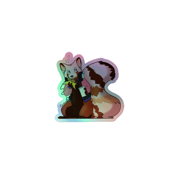 Puck's Munchies Holo Sticker product image (1)