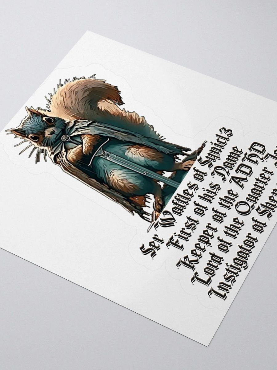 Ser Waffles Sticker product image (9)