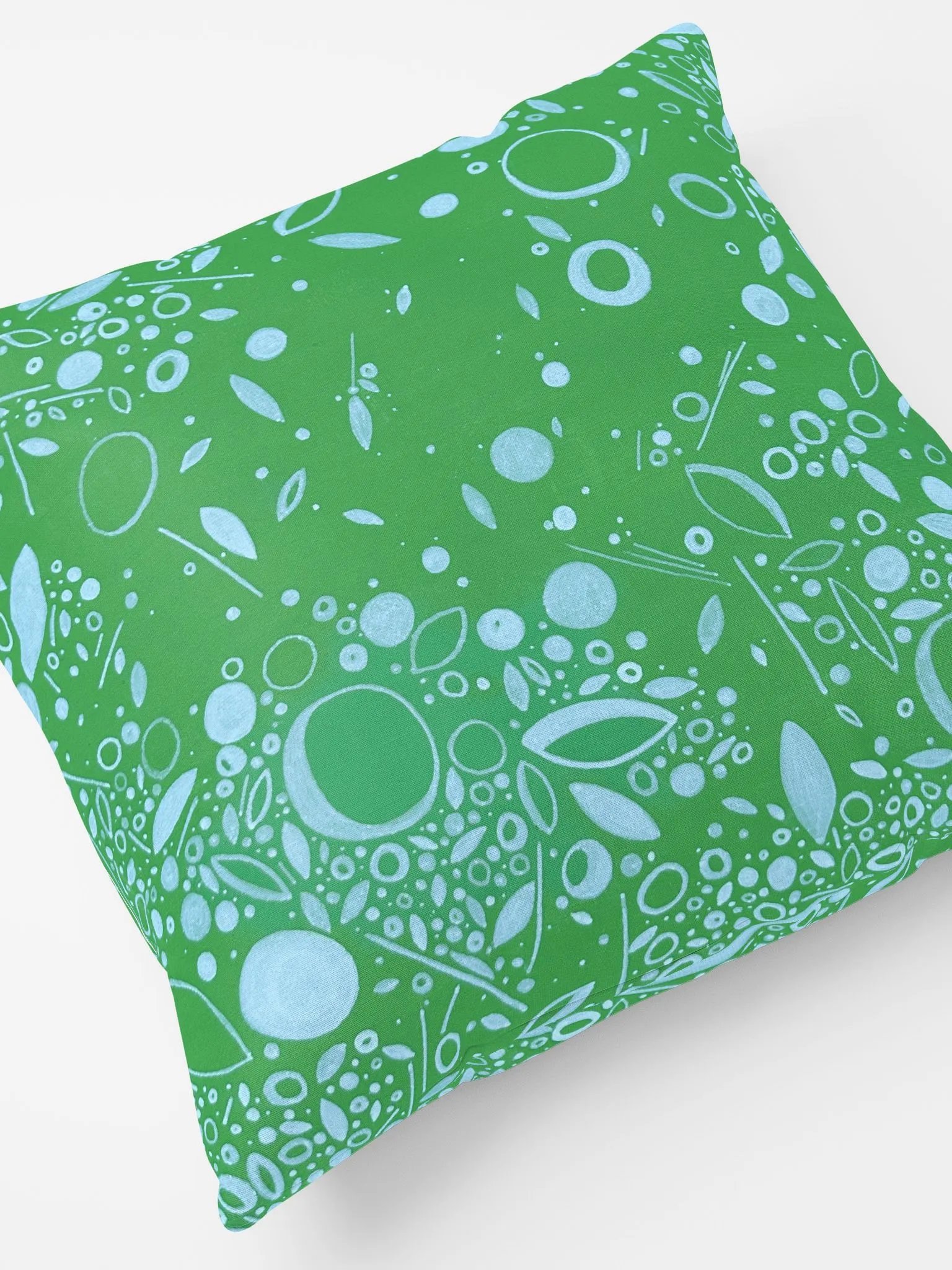 Square Graphic Green Pillows product image (4)