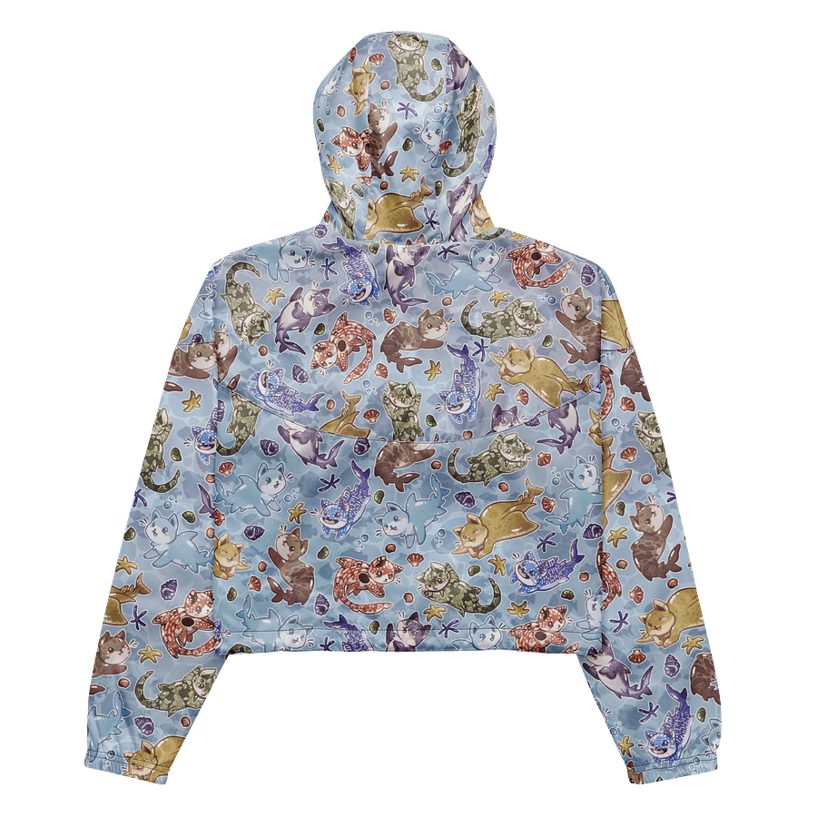 CATSHARK - women's cropped windbreaker product image (5)