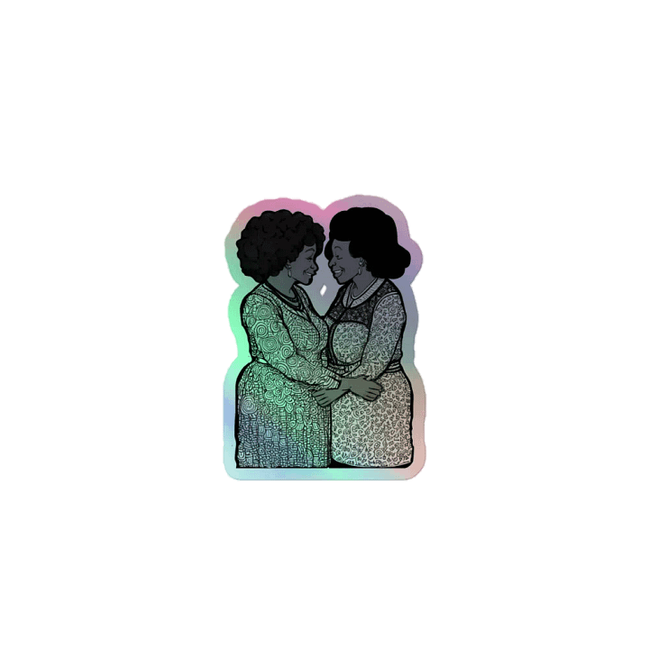 We Are Love LGBTQ+ Holo Sticker product image (1)