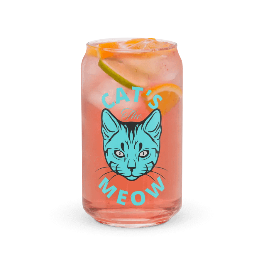 The Cat's Meow Can Glass product image (7)