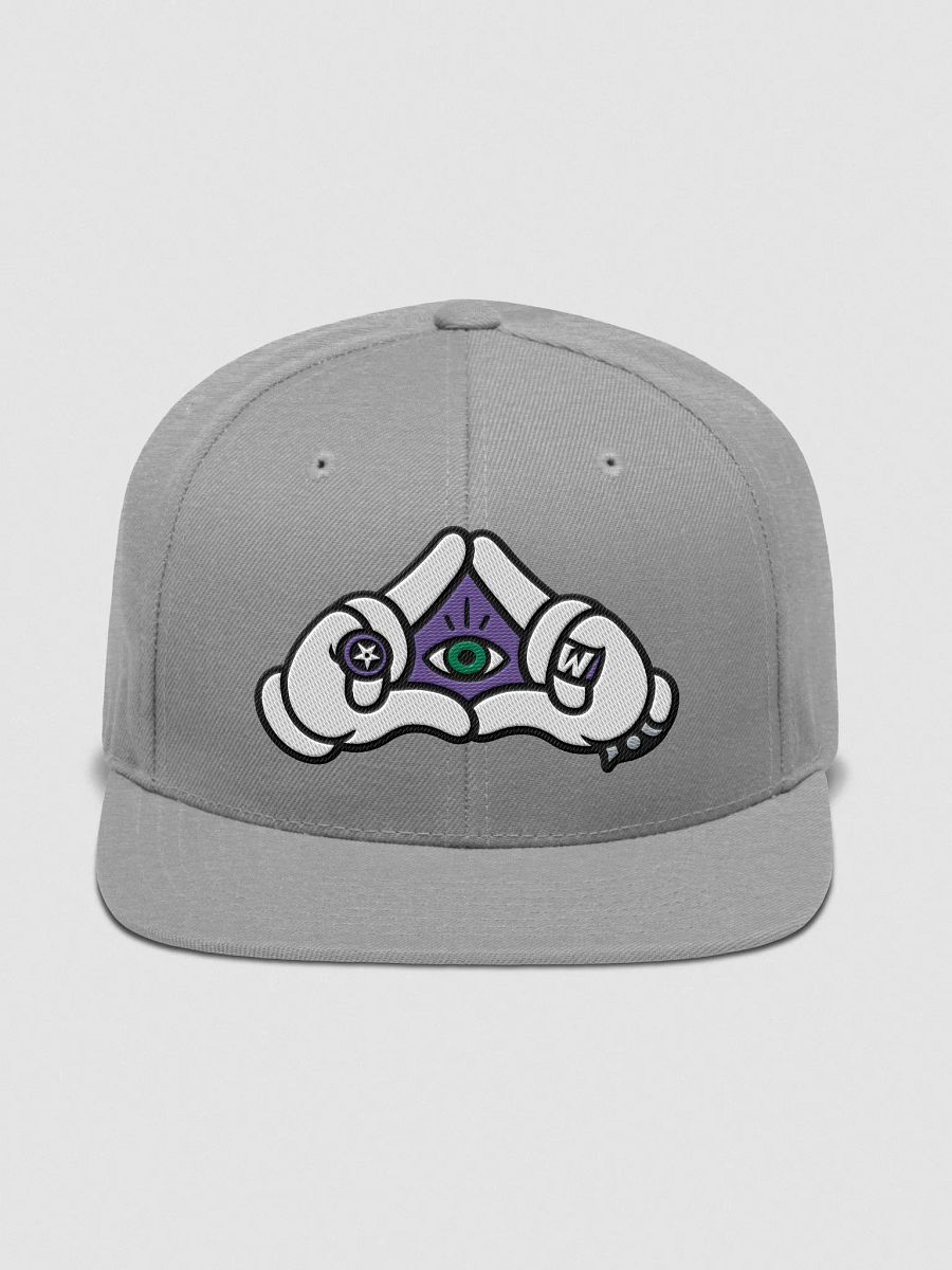 Triangular Eye Snapback Cap product image (8)