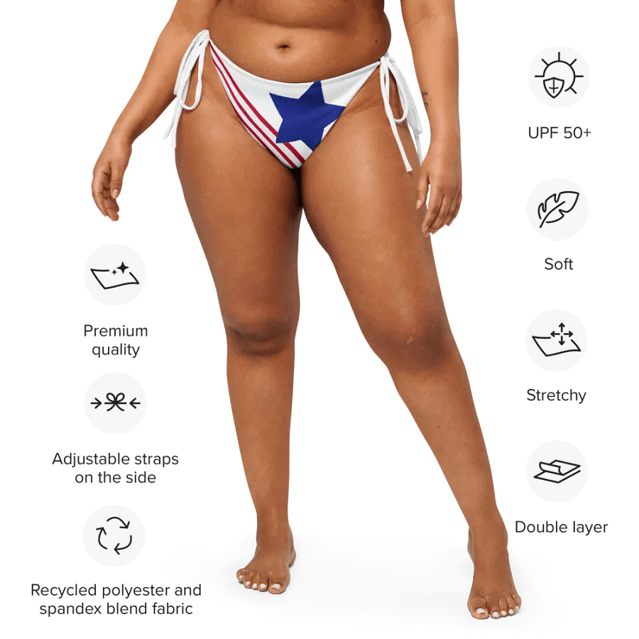 Old Glory Ribbons Bikini Bottom product image (5)