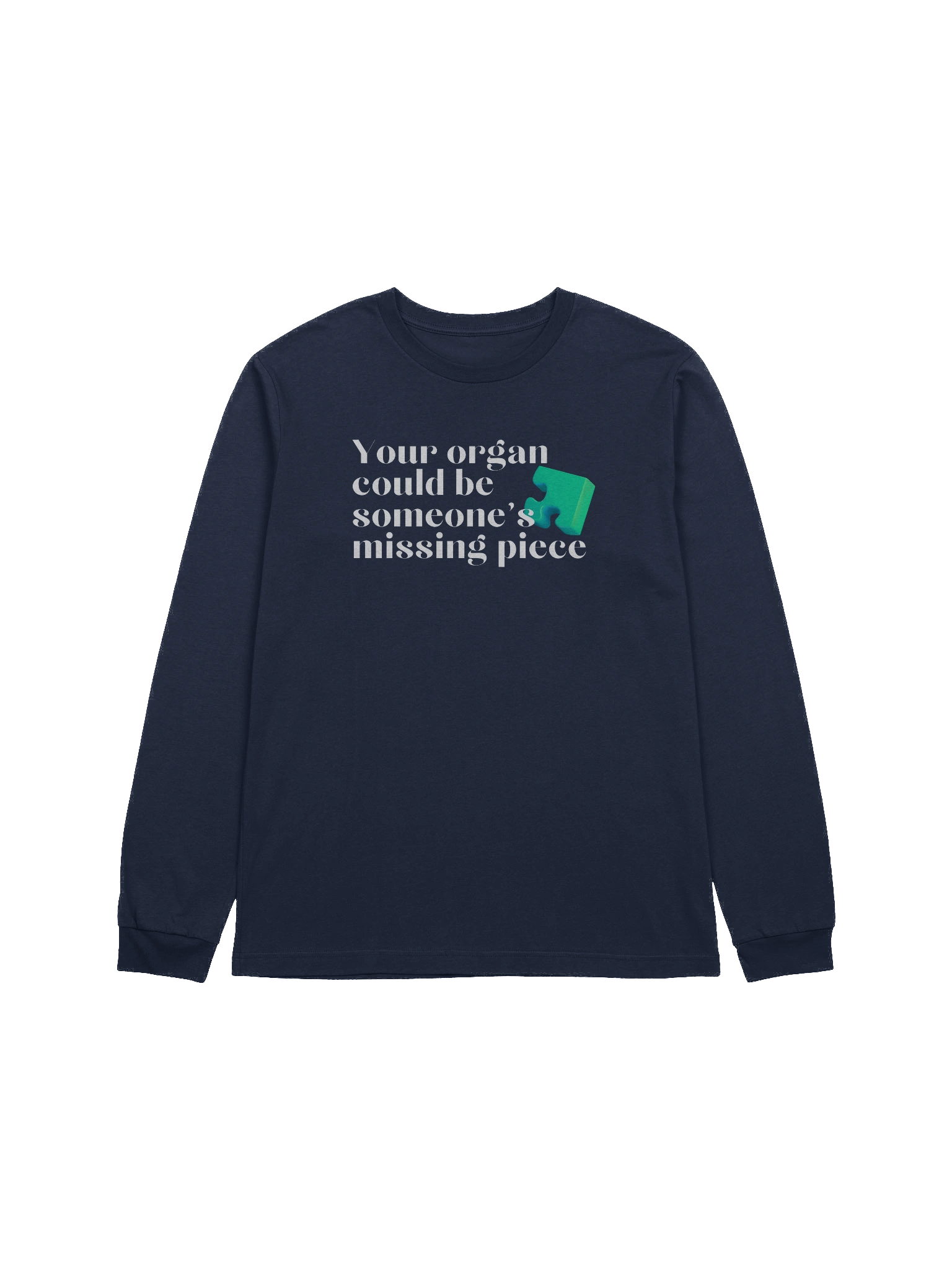 Missing Piece Puzzle Long Sleeve Tee product image (1)