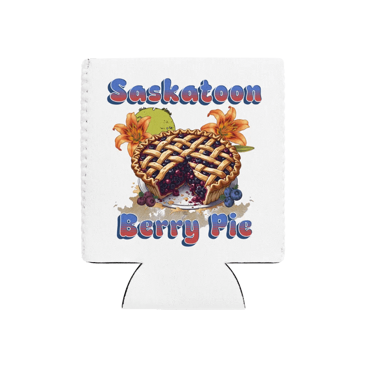 Saskatoon Berry Pie Coozie Can Cooler product image (1)