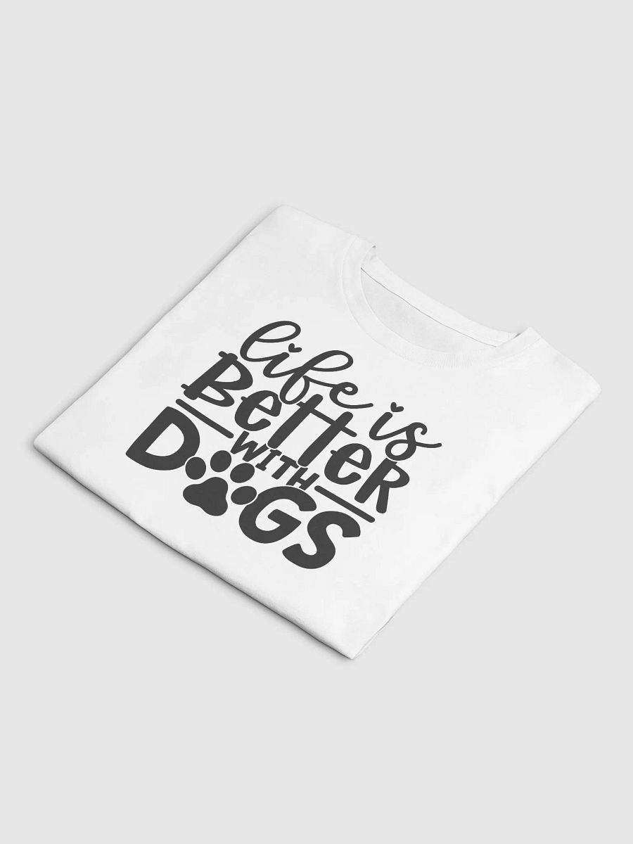 'Life is Better with Dogs' Crop Top product image (48)