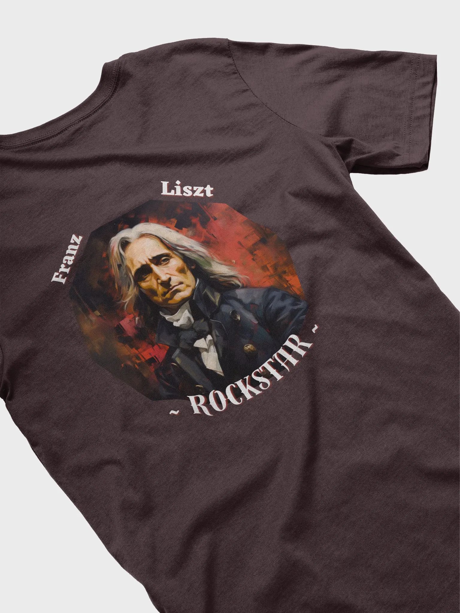 Franz Liszt - Rockstar | T-Shirt (Backprint) product image (4)