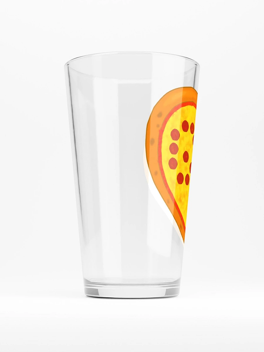 TheFirstGio Pizza Heart Pint Glass product image (2)