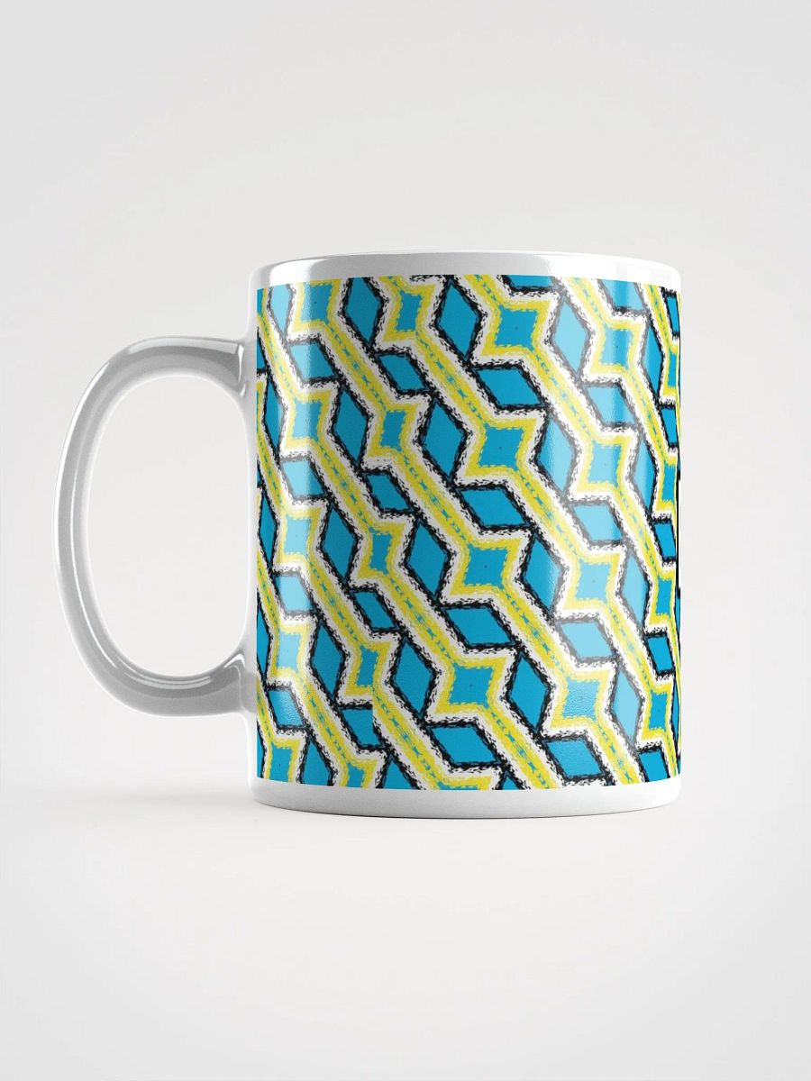 8T Sips Mosaic White Glossy Mug product image (6)
