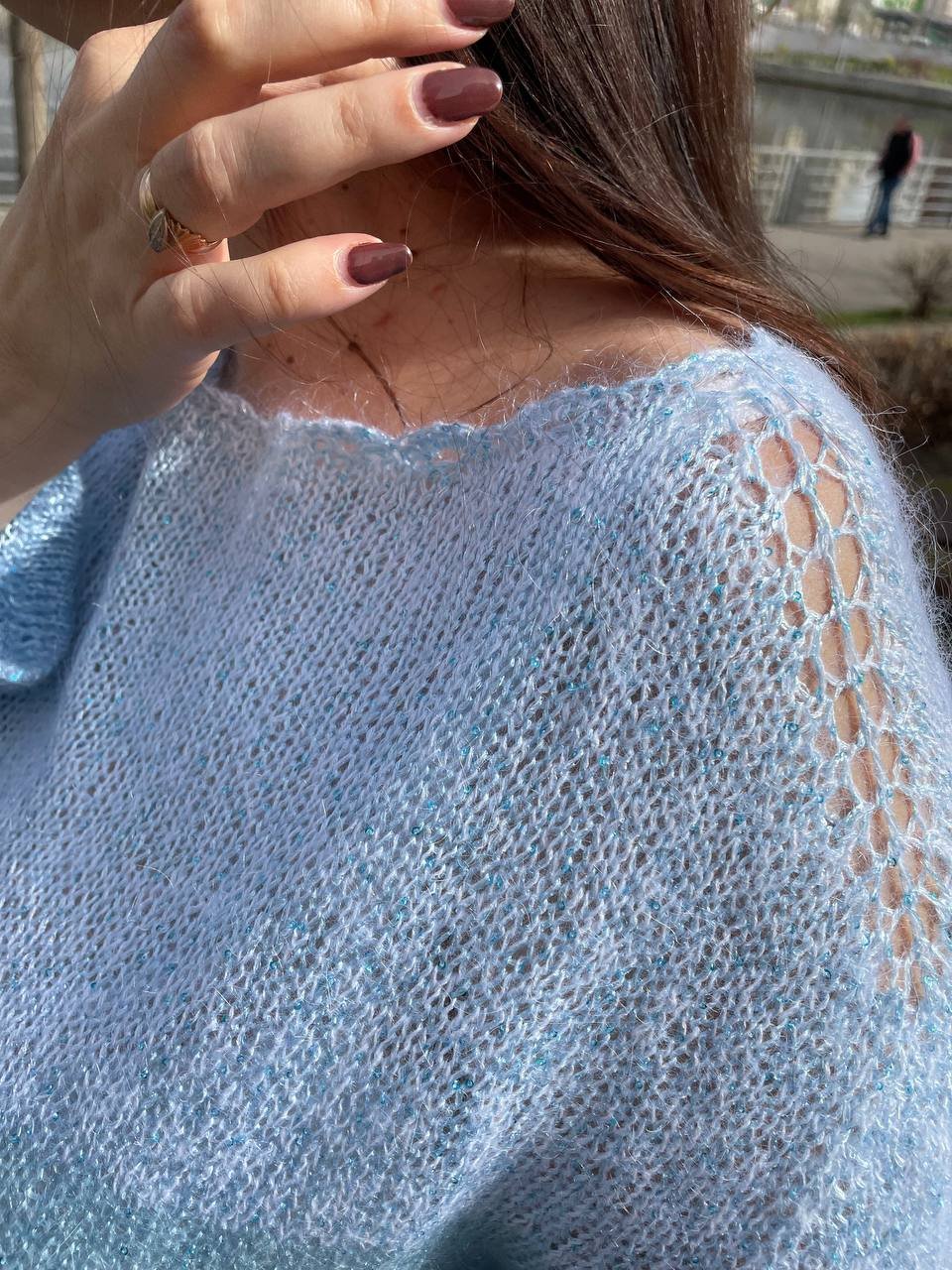 Описание #Sweater_Бриз Паутинка product image (5)