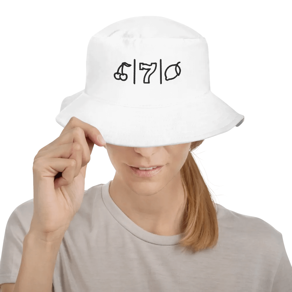 Cdog Spins Bucket Hat White product image (5)