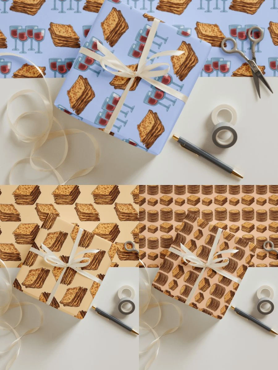 Passover Wrapping Paper product image (1)