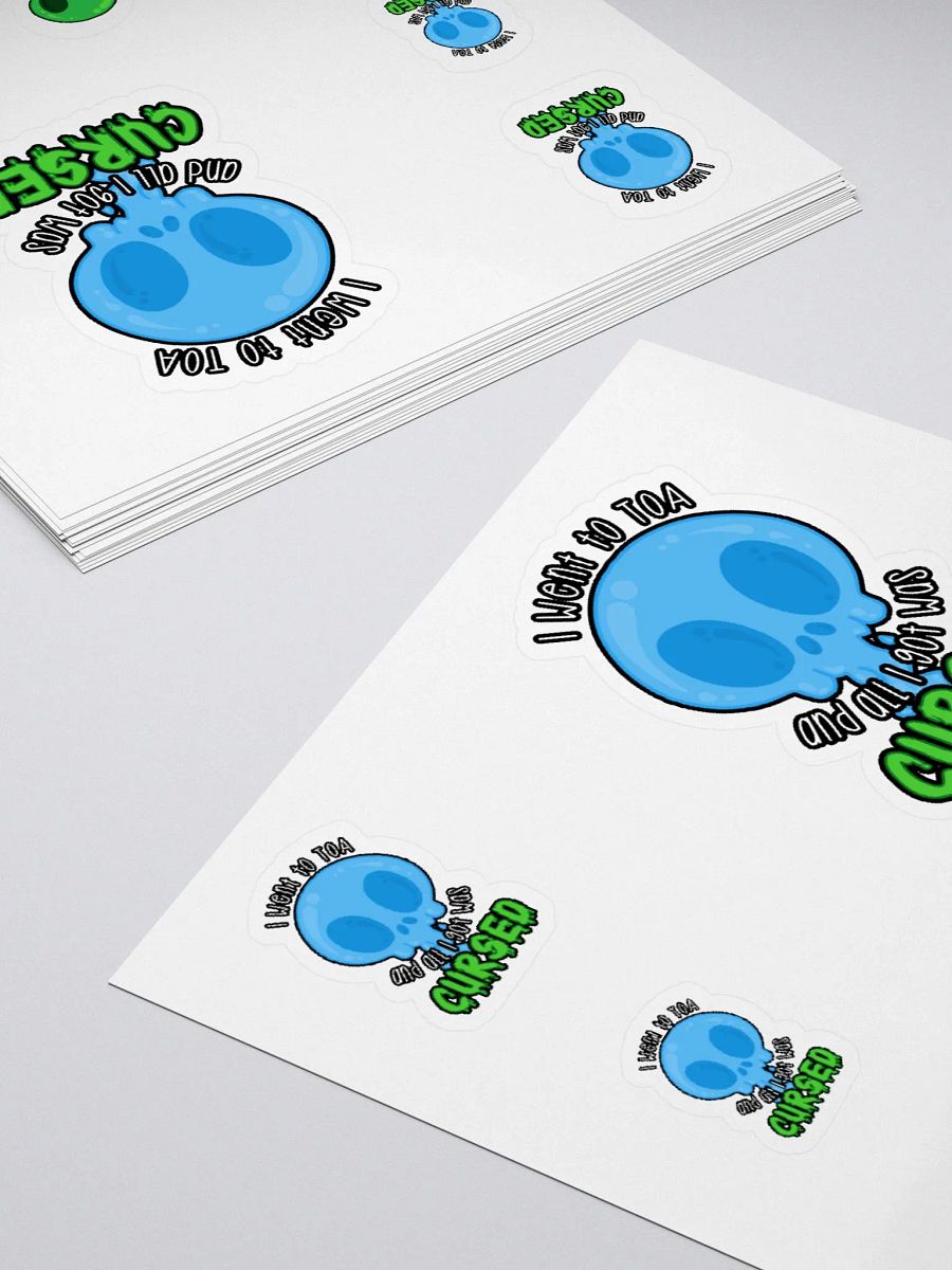 All I Got Was Cursed - Mage - Sticker Sheet product image (4)